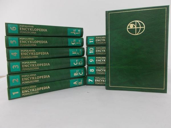 Popularna Encyklopedia Powszechna, 12 tomów (komplet)