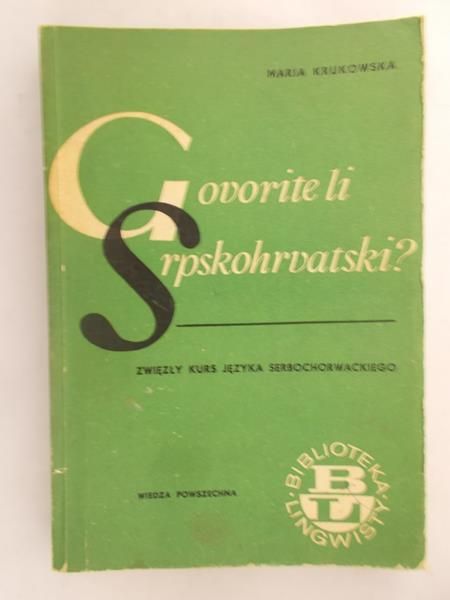 Govorite li srpskohrvatski?