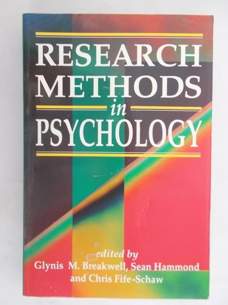Breakwell Glynis M. - Research methods in psychology
