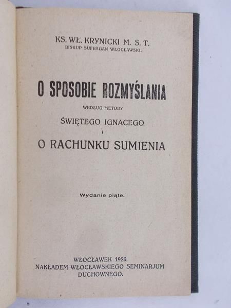 O Sposobie Rozmyślania