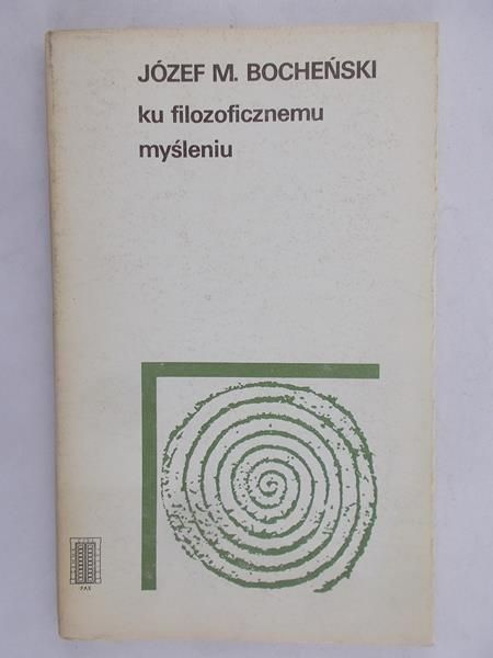 Ku filozoficznemu myśleniu