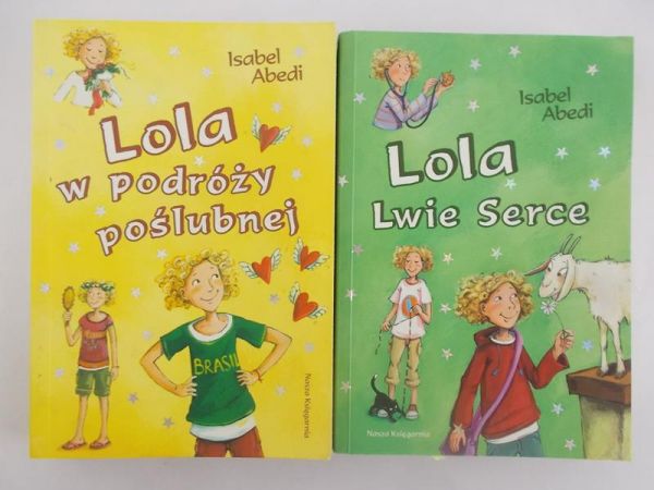Abedi Isabel - Lola  w podróży poślubnej. Lola Lwie serce.
