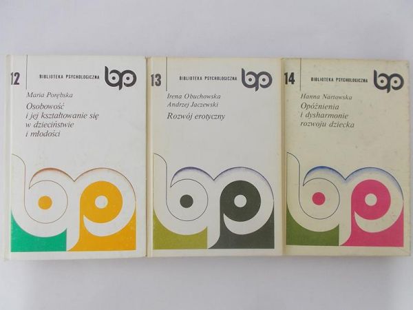 Maria Porębska, Obuchowska Irena, Nartowska Hanna - Biblioteka psychologiczna cz. 12,13 i 14