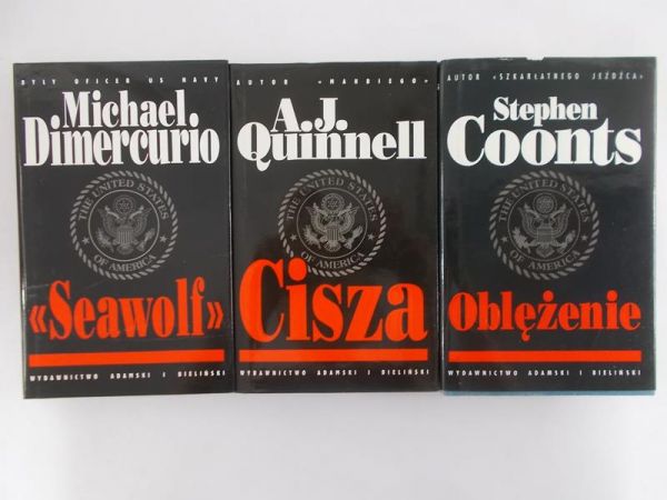 Coonts Stephen, Dimercurio Michael,   - Oblężenie / Seawolf / Cisza