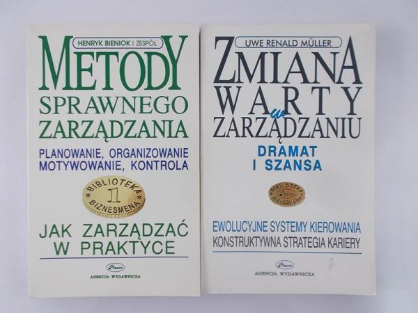 / Bieniok Henryk - Zmiana warty w zarządzaniu / Metody sprawnego zarządzania