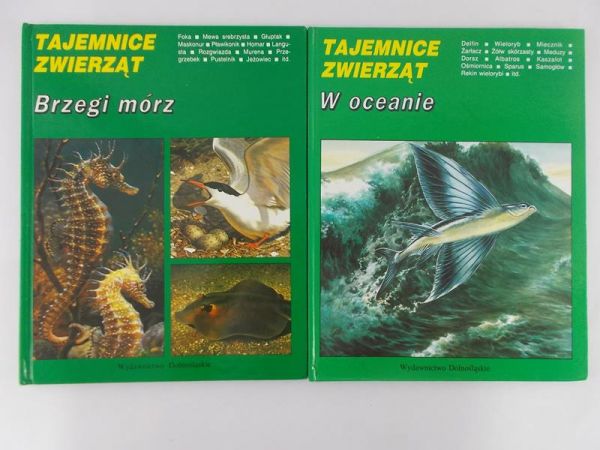 Tajemnice zwierząt 2 książki