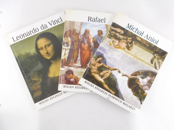 Michał Anioł/ Rafael/ Leonardo da Vinci