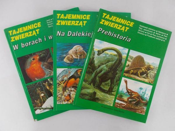 Cuisin Michel - Tajemnice zwierząt. W borach i lasach,Na dalekiej Północy, Prehistoria.