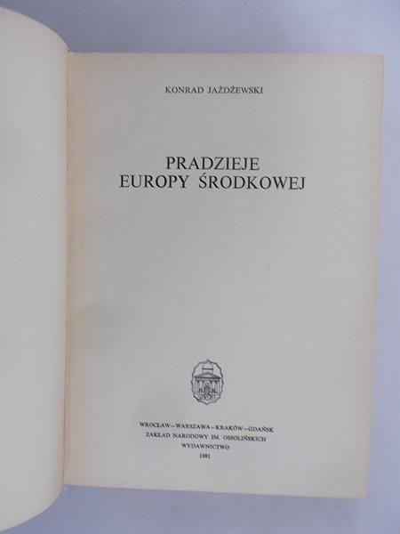 Pradzieje Europy Środkowej