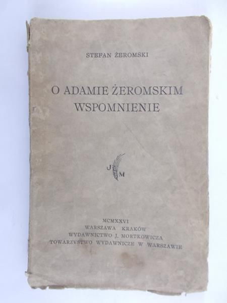 O Adamie m wspomnienie, 1926 r.