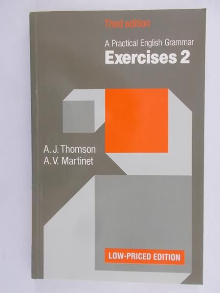 A Practical English Grammar, Exercise 2