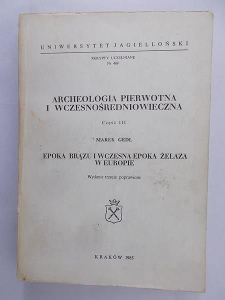 Archeologia pierwotna i wczesnośredniowieczna