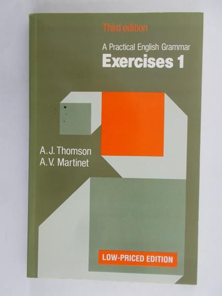 A Practical English Grammar, Exercise 1