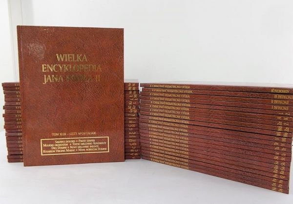Wielka encyklopedia Jana Pawła II, tomy I-XLIII. Komplet