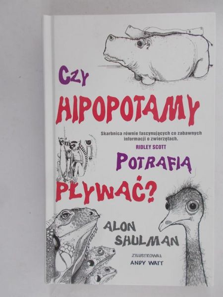 Czy hipopotamy potrafią pływać?