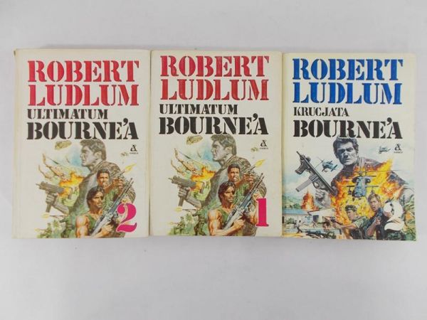 Ludlum Robert - Krucjata Bourne'a t. 1, 2/ Ultimatum Bourne'a t. 1,2/Tożsamość Bourne'a