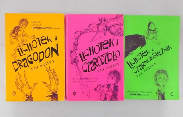 Ogilvy Ian - Lichotek i Dragodon, Lichotek i Czarnoksiężnik , Lichotek i Czarodzidło