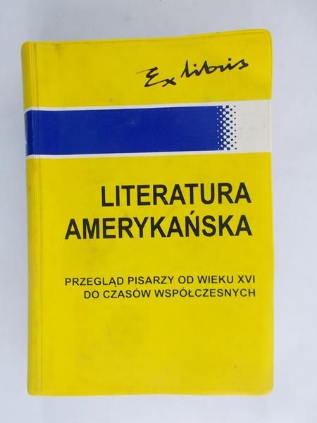 Szlanszok Iwona - Literatura amerykańska