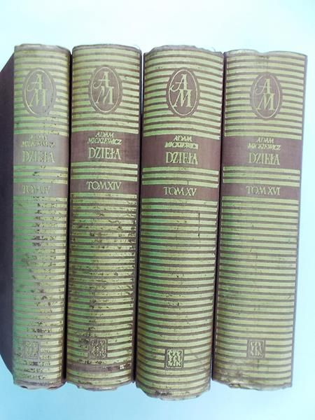 Mickiewicz Adam - Dzieła Listy I – III, Pan Tadeusz
