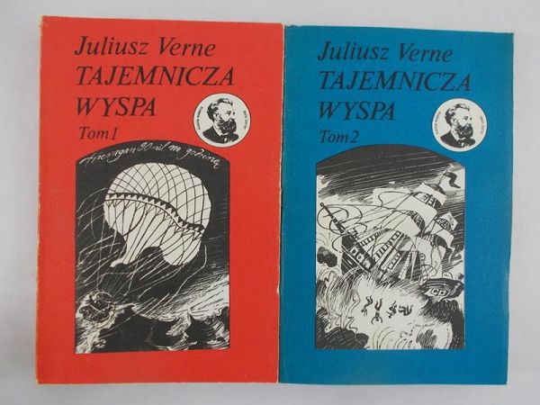 Verne Juliusz - Tajemnicza wyspa T. I-II