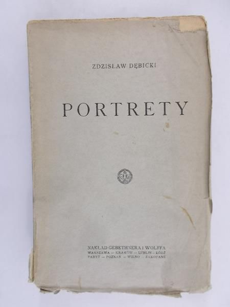Dębicki Zdzisław - Portrety 1927 r.