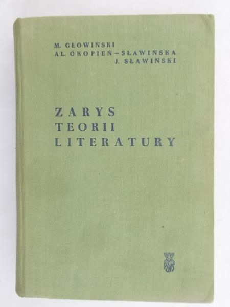Głowiński M. - Zarys teorii literatury