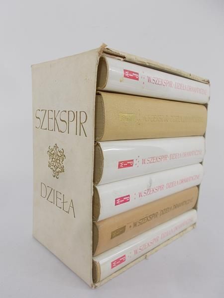 Szekspir W. - Dzieła Dramatyczne ( zestaw 6 książek)