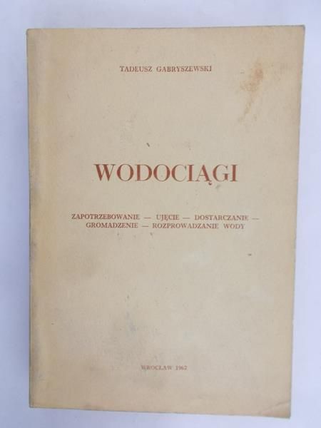 Gabryszewski Tadeusz - Wodociągi