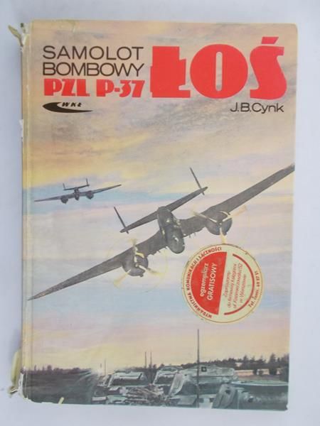 Cynk J. B. - Samolot bombowy PZL P-37 Łoś