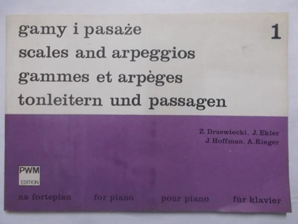 Drzewiecki  Z. (oprac.) - Gamy i pasaże na fortepian