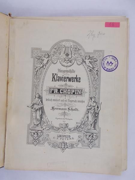 Chopin Frederic - Ausgemahlte Klavierwerke, Nuty