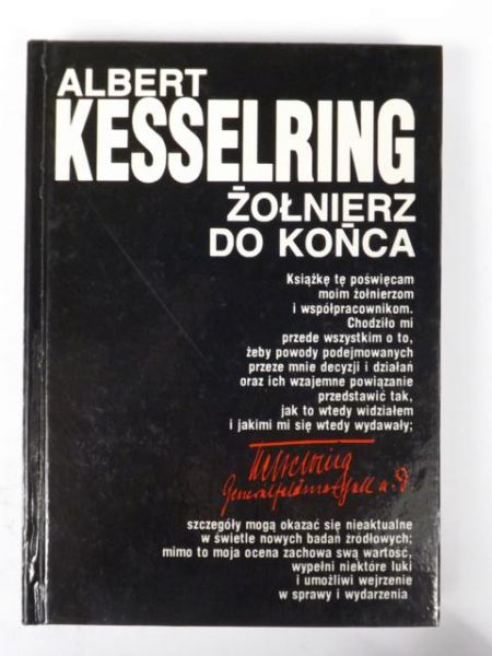 Kesselring Albert - Żołnierz do końca