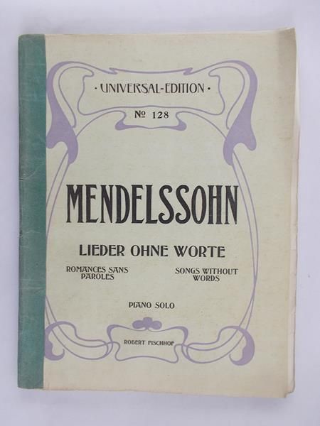 Mendelssohn Felix - Lieder Ohne Worte, nuty