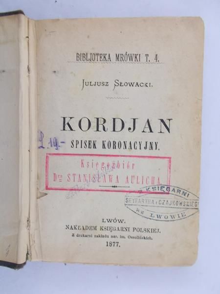 Kordjan, 1877 r.