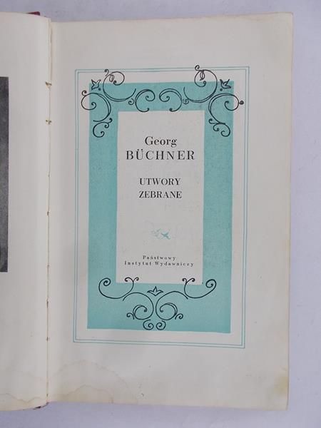 Buchner Georg - Utwory zebrane