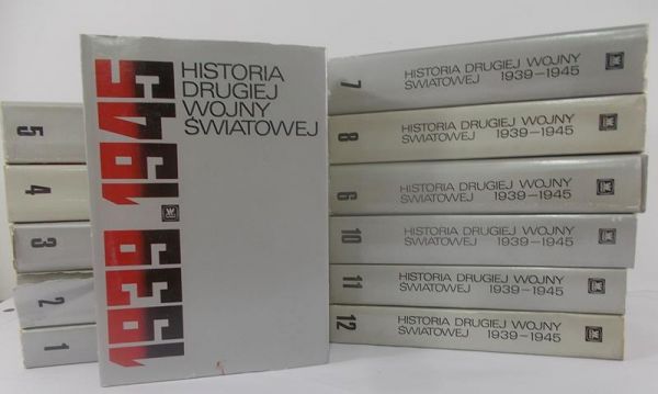 Greczko A. (red.) - Historia drugiej wojny światowej 1939-1945, 12 tomów. Komplet