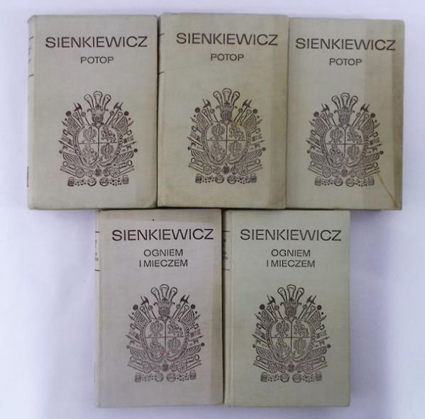 Sienkiewicz Henryk - Potop -Tom I-III, Ogniem i Mieczem -Tom I-II
