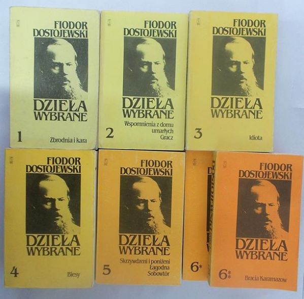 Dostojewski Fiodor - Dzieła wybrane, Tom I - VI