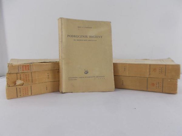 Marzejew A.N. , Wszelaki Stanisław - Podręcznik higieny/ Ostre choroby zakaźne Tom I-V