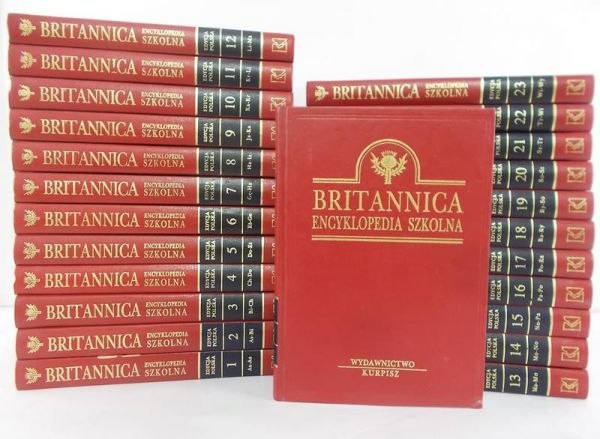 Błoszyk Jerzy (red.) - Britannica. Encyklopedia szkolna, 24 tomy