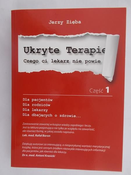 Zięba Jerzy - Ukryte Terapie  - NOWA