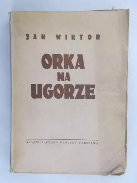 Wiktor Jan - Orka na ugorze, 1936 r.