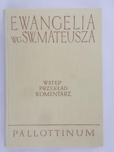 Homerski Józef (red.) - Ewangelia wg. Św. Mateusza