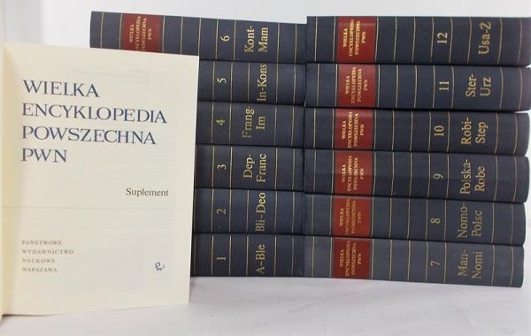 Marciniak Zbigniew (red.) - Wielka Encyklopedia Powszechna PWN, 13 tomów, komplet