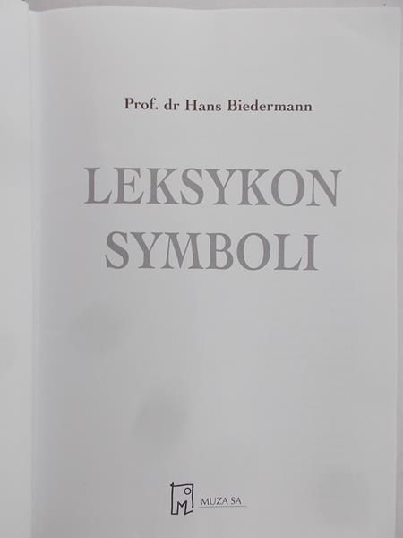 Biedermann Hans - Leksykon symboli