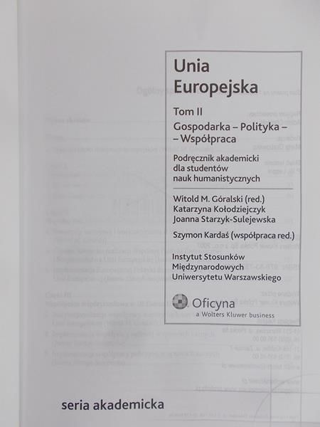 Góralski Witold M. (red.) - Unia Europejska