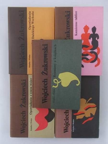 Żukrowski Wojciech - Opowiadanie, powieści, eseje, 5 książek
