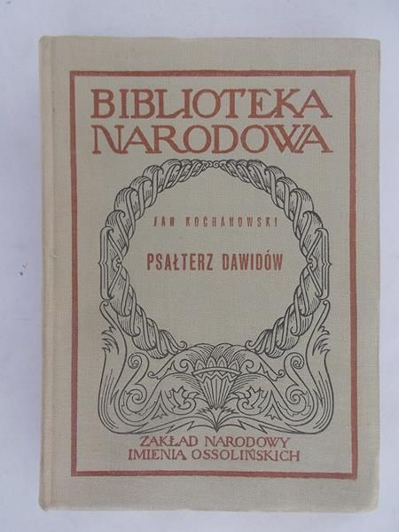 Kochanowski Jan - Psałterz Dawidów, BN