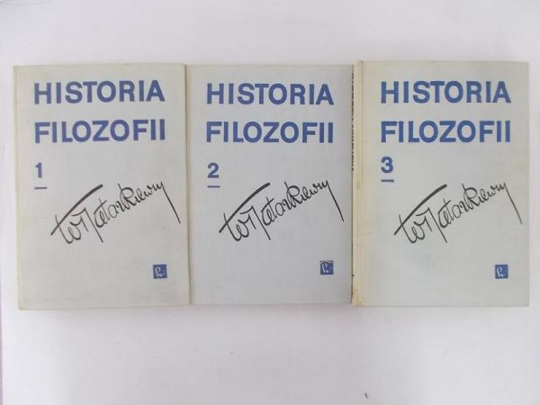 Tatarkiewicz Władysław - Historia filozofii, tom I-III