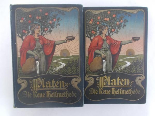 Platen M.- Die neue Heilmethode, 2 tomy 1900 r.